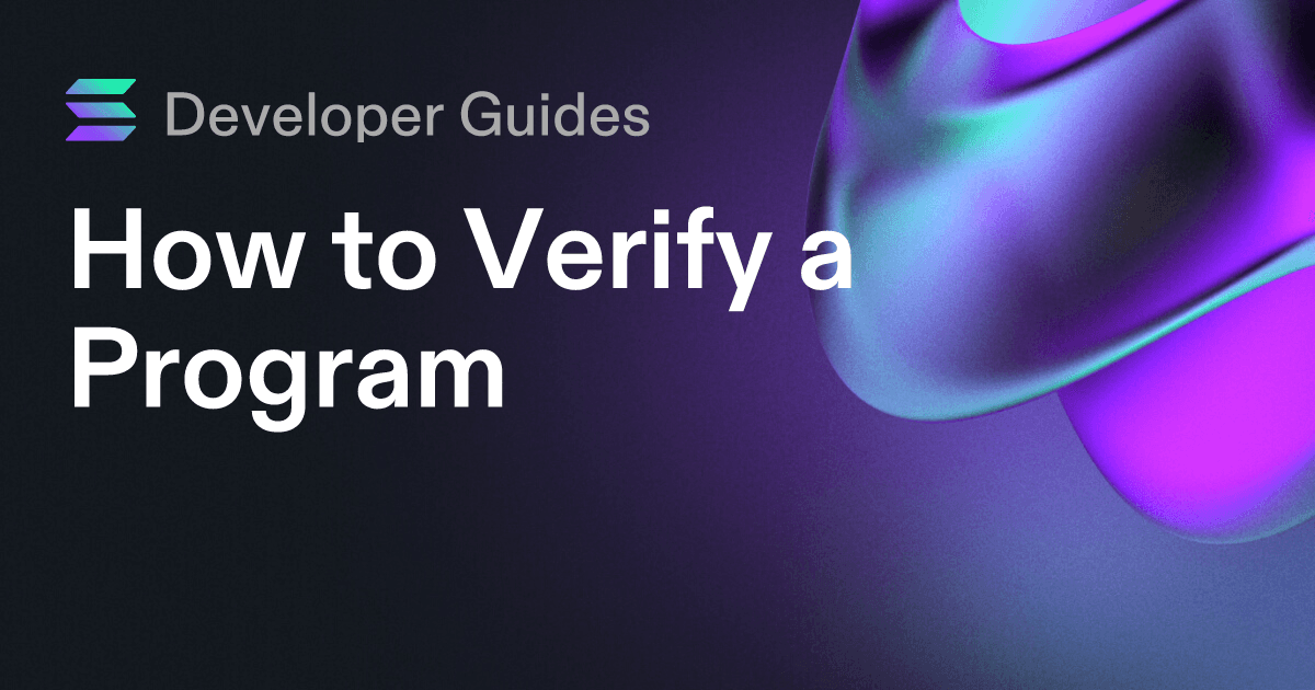 How to Verify a Program